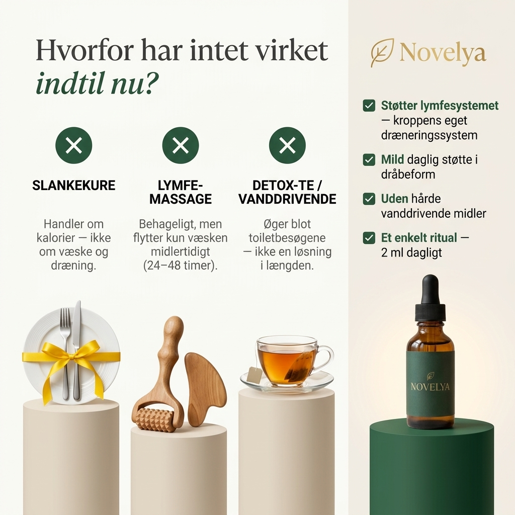 Novelya Lymfedræn – plantebaseret kur i dråber